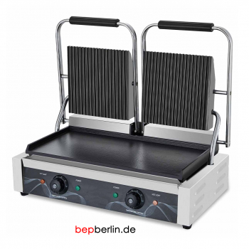 Elektro Kontaktgrill 568x395x210mm oben gerillt & unten glatt, 3,6kW - 24kg